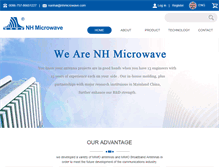 Tablet Screenshot of nhmicrowave.com